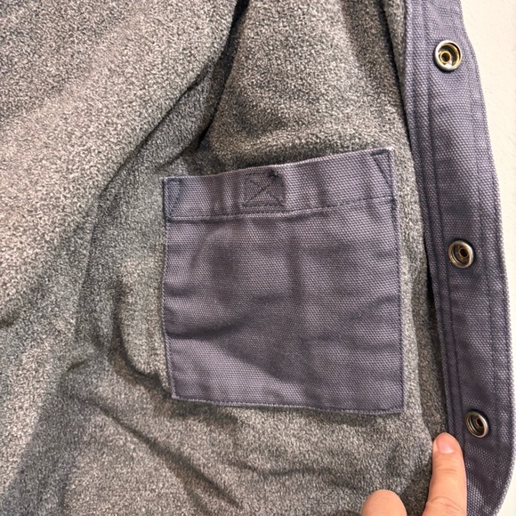 Duluth Trading Fleece Lined Canvas Workwear Jacket Heavy Men’s Size XL-Tall - Picture 5 of 11